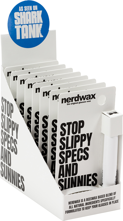 Nerdwax POP Display Box of 8